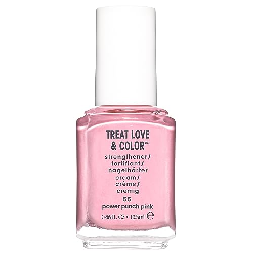 Essie Smalto per unghie Treat, Love & Color n. 55 power punch rosa, 14 ml