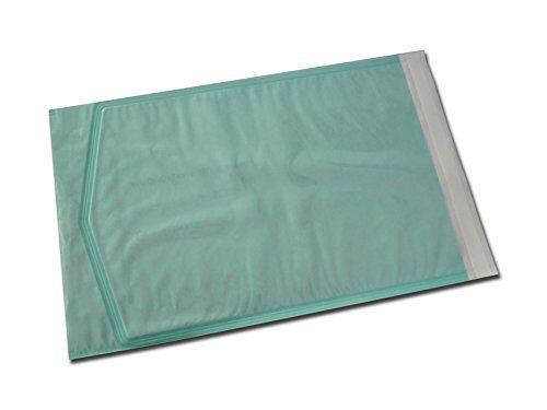 GIMA Eline Buste Autosaldanti per Sterilizzazione a Vapore o ETO, in Carta Kraft e Film Medicale, Striscia Biadesiva e Piega di Chiusura, Misure Esterno/Interno in mm: 300x450/278x435, 400 pz (2x200)