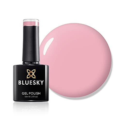 BLUESKY gel UV LED Soak Off Smalto per unghie, Blush Pink Numero 80.562 10 ml