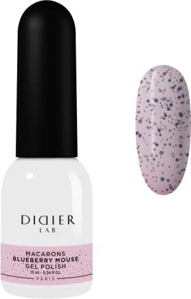 DIDIER LAB Macarons Smalto Semipermanente Unghie Blueberry Mouse Smalto Gel Unghie UV LED Lunga Durata e Facile da Usare Colori Semipermanente Unghie Smalti per Unghie 8ml