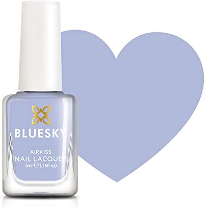 BLUESKY Smalto per Unghie per Bambini, Seaside Sky, Blu. Smalto per Bambini Facile da Togliere, Non Tossico, a Base di Acqua, Inodore, 5 ml