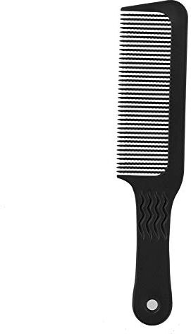 ZJchao Pettine per lo styling dei capelli, capelli ricci Denti larghi Pettine in plastica Strumento per parrucchieri Forchetta larga Forchetta Antistatisk Pettine hår riktning Olio per curling(nero)