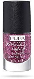 Pupa Lasting Color Peel-off Smalto Glitter 007 Bright Cyclamen