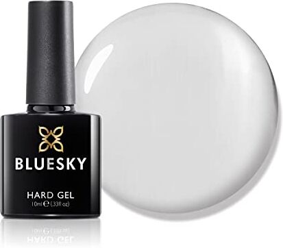 BLUESKY Hard Gel Costruttore per Unghie 4IN1 Smalto Rinforzante Unghie per Unghie per Estensione Corta, Riparazione delle Unghie, Decorazione di Arte del Chiodo, Traslucido, 10ml