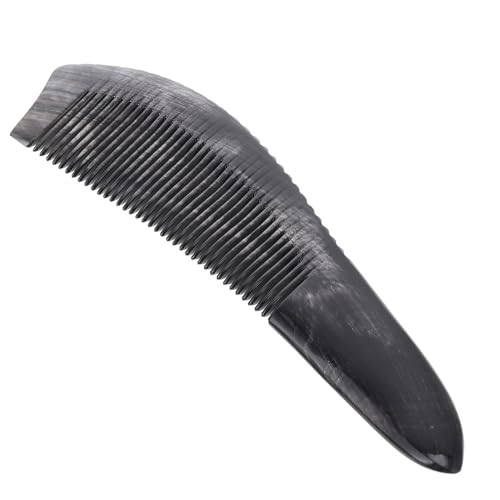 NOLITOY 1 Pc Pettine Per Corno Argento Blackwater Pettine Da Uomo Massaggiatore Per Pettine Per Di Giada Pettine Da Massaggio a Denti Larghi Tasca Acqua Nera Corna