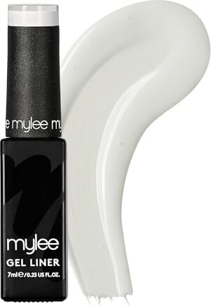 MYLEE Smalto Semipermanente Liner Gel 7ml [Break The Ice] Pennello per Nail Art Incorporato Manicure e Pedicure UV/LED, Uso Professionale e Domestico Lunga Durata e Facile da Applicare