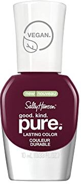 Sally Hansen Smalto Unghie Good Kind Pure, Smalto 100% Vegano, Colore Intenso e Lucentezza Senza Compromessi, 330 Beet It