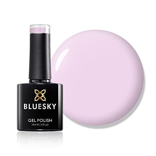BLUESKY Gel UV LED di chiodo 10ml polacco  romantique risolvibile, 1er Pack (1 x 10 ml)