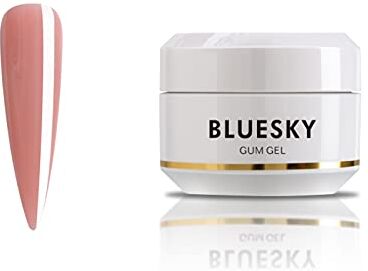 BLUESKY Gum Gel UV/Gel Smalto per Unghie Rosa, 15 g