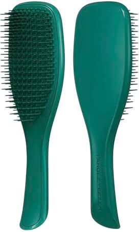 Tangle Teezer The Ultimate Detangler Spazzola districante per capelli bagnati e asciutti, per tutti i tipi di capelli, elimina i nodi e riduce la rottura, colore: verde (Green Jungle)