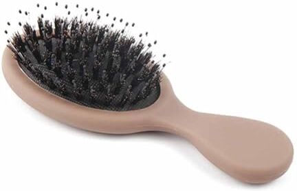 Generic Spazzola per capelli con manico piccolo Pettine da massaggio Setola Nylon Pettine per la perdita di capelli Strumenti per la maniglia Parrucchiere Secco Districante Styling Bagn