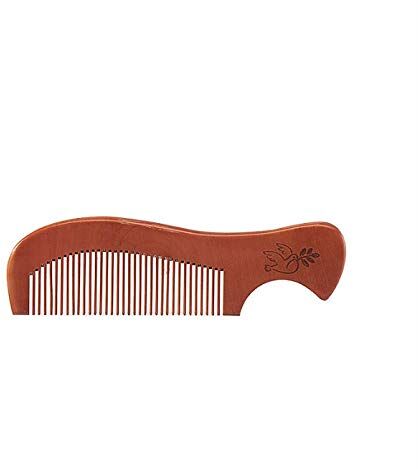 nobrand Pettine In Legno Massaggio Per Capelli Lunghi Perdita Di Capelli Insonnia Regalo Di San Valentino Peace Dove 5.3 * 19Cm