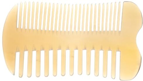 Beavorty 3 Pz Pettine Da Massaggio Bordo Guasha Raschietto Guasha Pettine Di Corno Utensili Spazzole Per Il Massaggio Del Cuoio Capelluto Dente Largo Pettine a Doppia Faccia Uomo