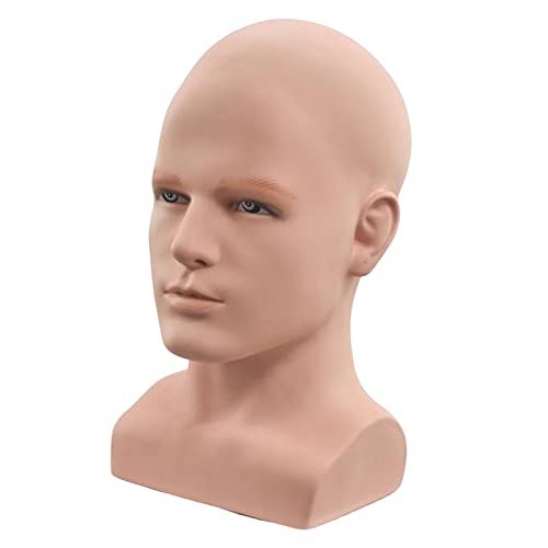 Generico Mannequin Head Display Prop Modello Maschile Testa Busto per Gioielli per Cappelli