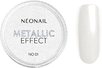 NÉONAIL NEONAIL Metallic Effect no. 01 Glitter Nail Art Decorazioni Unghie Briillantini Unghie Polvere Unghie Metallica Glitter per Decorazioni Glitter Unghie Accessori Unghie