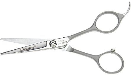 Olivia Garden Forbici StraightCut, Misura 5" Potenti Lame convesse , Lavorate a mano con la miglior qualità di acciaio giapponese, vendute in un astuccio