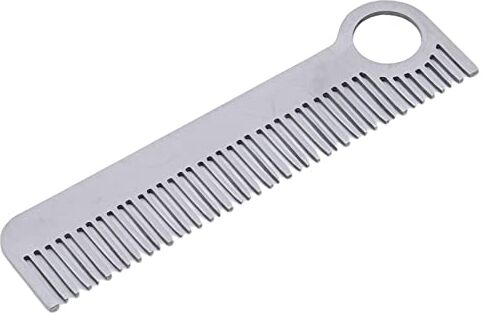 Dieffematic SZ Spazzola Per Capelli Portable Stainless Steel Comb Tactical Pocket Comb High Quality