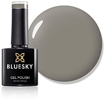 BLUESKY Gel UV LED di chiodo 10ml polacco  caramelle grigio risolvibile, 1er Pack (1 x 10 ml)