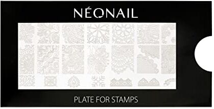 NÉONAIL NEONAIL Nail Art Plate for Stamps 10 Decorazioni Unghie Piastra per Timbro Stamping Unghie Nail Art Template Stencil