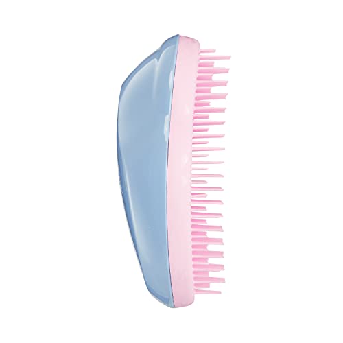 Tangle Teezer The Fine & Fragile Hairbrush   Quick Detangling for Wet & Dry Hair   Suitable for All Hair Types   Softer Teeth & Ergonomic Design   Powder Blue Blush