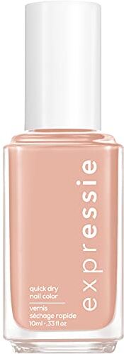 Essie Smalto dal Risultato Professionale Expr, Smalto ad asciugatura rapida, formula 3-in-1, pennello angolato per un'applicazione ancora più facile, Buns Up (60), 10 ml