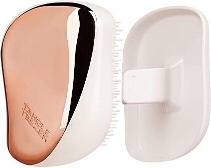 Tangle Teezer Spazzola Districante Compatta Styler, Colore: Oro Rosa