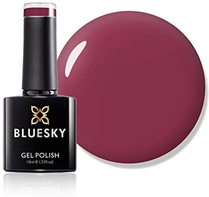 BLUESKY gel UV Soak Off Nail Polish, rosso Vixen numero  10 ml