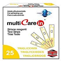 GIMA MULTICARE IN® STRISCE TRIGLICERIDI 25 pz. + 1 chip