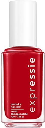 Essie Smalto dal Risultato Professionale Expr, Smalto ad asciugatura rapida, formula 3-in-1, pennello angolato per un'applicazione ancora più facile, Seize the Minute (190), 10 ml