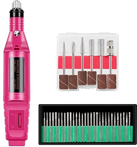 COSCELIA Kit per Manicure e Pedicure Professionale per Manicure per Unghie, Set di Manicure da Salone fai-da-te