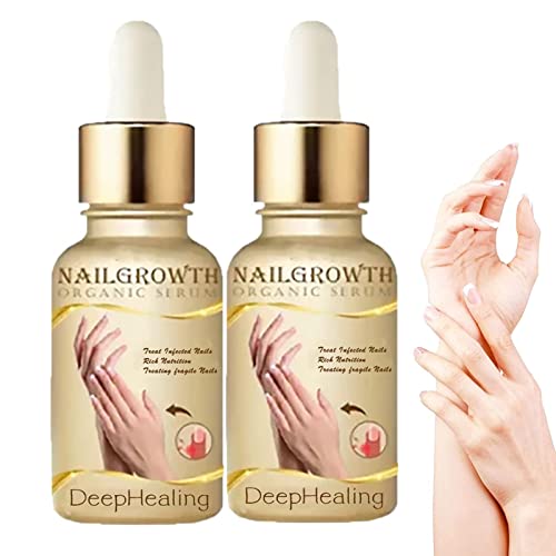 Aumude NailGrowth Siero biologico DeepHealing per la crescita delle unghie, siero per la crescita delle unghie, siero per la crescita e la forza delle unghie, siero per la crescita delle unghie, siero per la