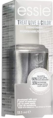 Essie Smalto nutriente n. 158 steel the lead, rigenerazione e lucentezza argento, 13,5 ml