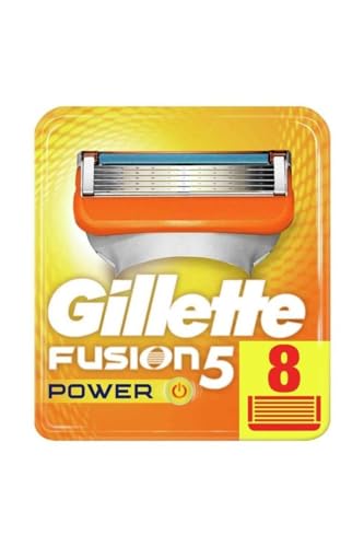 Gillette Fusion Power Lama per rasoio, 8 lame