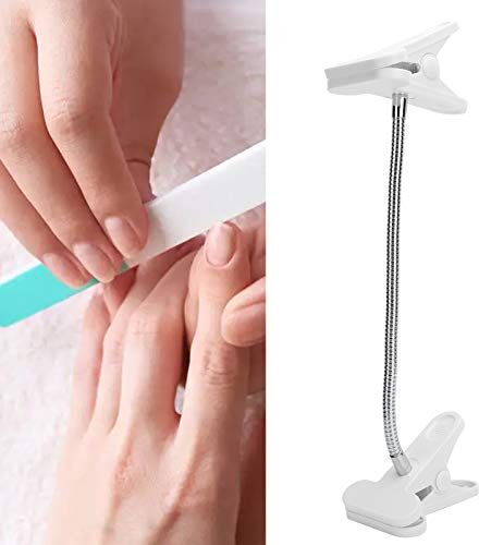 ZJchao Supporto per modello a mano per nail art Manicure per unghie flessibile Pratica per fissaggio a mano Clip per morsetto Strumento per manicure per nail art fai da te Home Salon