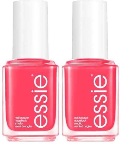 Essie Smalto Lunga Tenuta Risultato Professionale e Brillante Tenuta 14 Giorni con Applicatore Piatto Colore 73 Cute As a Botton 2 Cosmetici