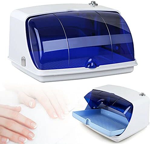 GMSLuu Sterilizzatore UV 5W Sterilizzatore Disinfezione Cosmetici per Salone di Bellezza Cura dei Piedi Tattoo Nail Manicure Box Salon