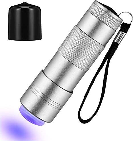 Generic 1PCS Lampada unghie Mini Flash Light per LED Lampada per polimerizzazione a gel UV Light,Handheld Nail Flashlight