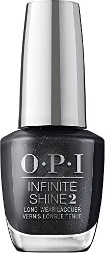 Wella OPI Infinite Shine, Smalto per Unghie a Lunga Durata, Fall Of Wonders Collection, Cave the Way, Nero Shimmer, 15ml