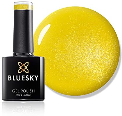 BLUESKY /LED UV semipermanente soak-off Gel, 10 ml, per bicicletta, colore: giallo