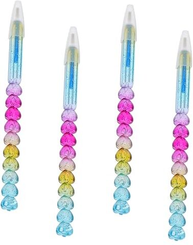 FRCOLOR 4 Pz penna di perforazione guanti di cotone bianco punteggiatura delle unghie penna raccoglitrice di diamanti creativa penna trapano punta chiodo manicure gemma