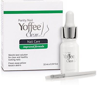 YOFFEE Clear Purity Nail   Trattamento Micosi Unghie Piedi   Antimicotico Unghie   Con olio Bio di Argan e Tea Tree Oil   Antibatterico e Antisettico  Clinicamente provato  10ml   Made in Spain