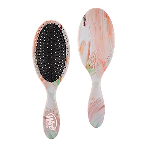 Wet Brush Spazzola districante originale per capelli, rosa (fluidità liquida), setole IntelliFlex ultra morbide, spazzola districante che scorre attraverso i grovigli con facilità per tutti i tipi di
