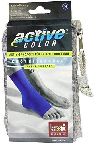 Bort ActiveColor Tutore per caviglia, per destrimani e sinistra, colore: Blu