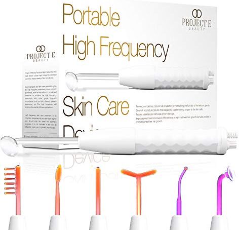 Pro-Ject D'arsonval High Frequency Wand Neon & Argon di    Anti-Aging e Anti-Acne   Trattamento delle Macchie   Riduzione delle Rughe   Minimizza i Pori   Soluzione per i Brufoli