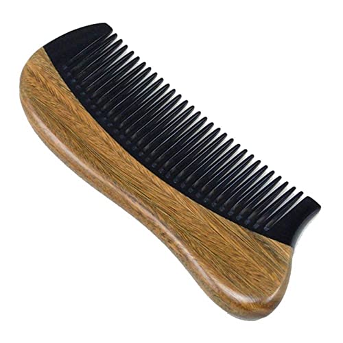 Dieffematic SZ Spazzola Per Capelli Antistatic Wood Comb Fine Tooth Sandalwood Comb