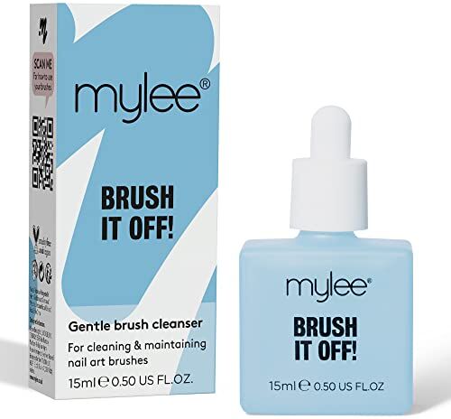 MYLEE Brush It Off: Gel Detergente Professionale per Pennelli per Nail Art Soluzione per Pulizia con Detergente Trasparente, Vegano e Senza Alcool