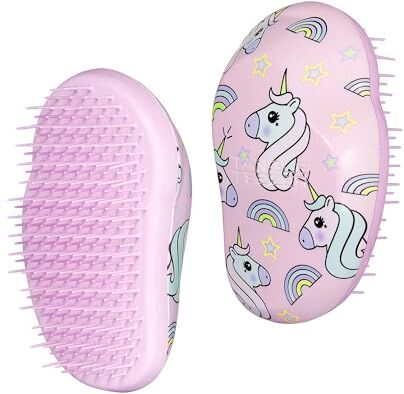 Tangle Teezer The Mini Original Spazzola Districante, Motivo: Unicorno