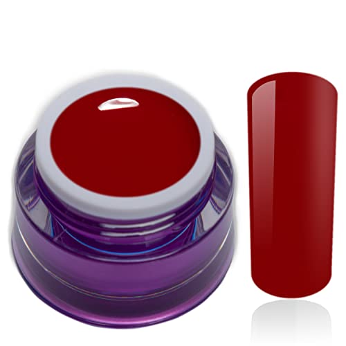 RM Beautynails Gel colorato di alta qualità, 5 ml, colore rosso