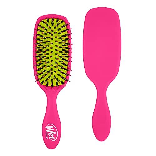 Wet Brush Wetbrush Store Spazzola districante per capelli con setole morbide IntelliFlex, pettine districante per tutti i tipi di capelli (viola)