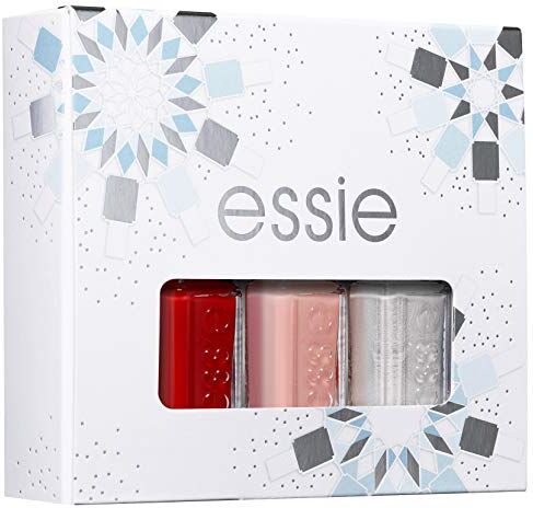 Essie Kit Minismalti Edizione Limitata, 3 Smalti Mini-Size dal Risultato Professionale, Confezione da 3